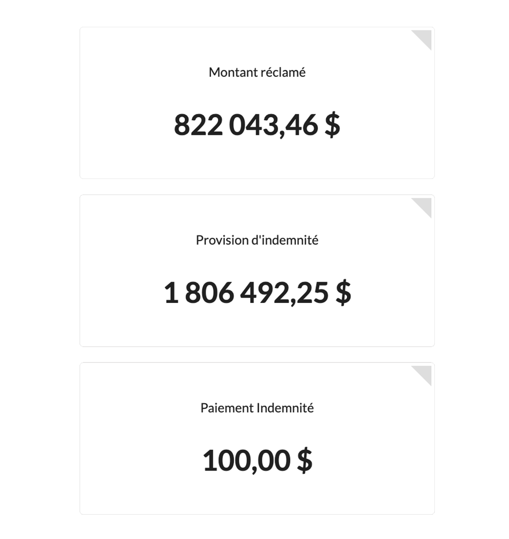 Capture d'écran de la plateforme ACACIA